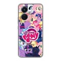 Дизайнерский силиконовый чехол для Vivo T1 My little pony Дружба чудо