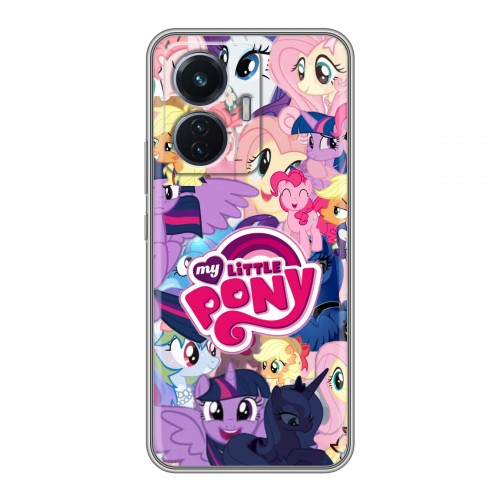 Дизайнерский силиконовый чехол для Vivo T1 My little pony Дружба чудо