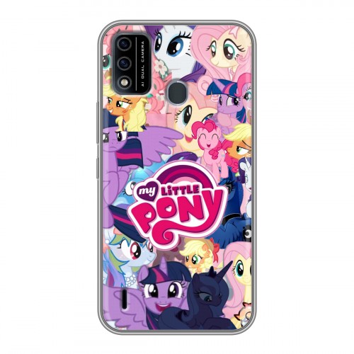 Дизайнерский силиконовый чехол для Itel A48 My little pony Дружба чудо