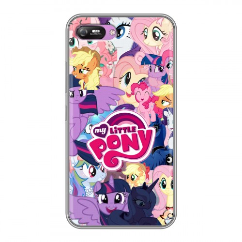 Дизайнерский силиконовый с усиленными углами чехол для Itel A25 My little pony Дружба чудо