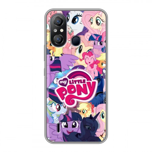 Дизайнерский силиконовый чехол для Itel A49 My little pony Дружба чудо