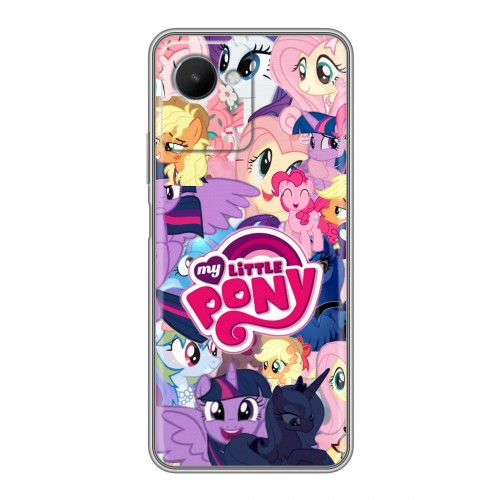 Дизайнерский силиконовый чехол для Realme C30s My little pony Дружба чудо
