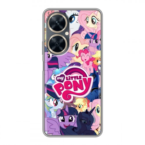 Дизайнерский силиконовый с усиленными углами чехол для Huawei Nova 11i My little pony Дружба чудо