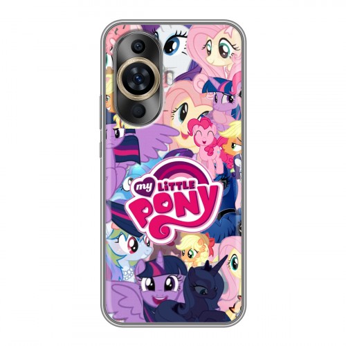 Дизайнерский силиконовый чехол для Huawei Nova 11 My little pony Дружба чудо