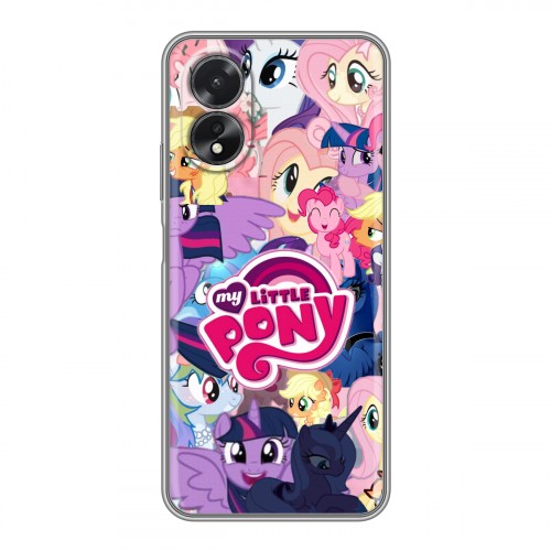 Дизайнерский силиконовый чехол для OPPO A38 4G My little pony Дружба чудо