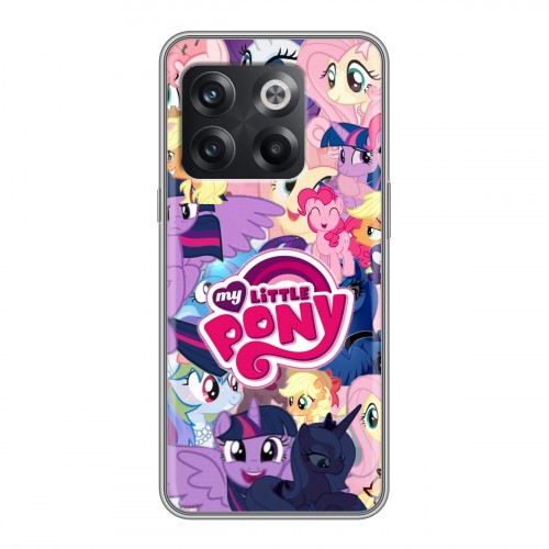 Дизайнерский пластиковый чехол для OnePlus 10T My little pony Дружба чудо