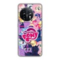 Дизайнерский пластиковый чехол для OnePlus 11 My little pony Дружба чудо