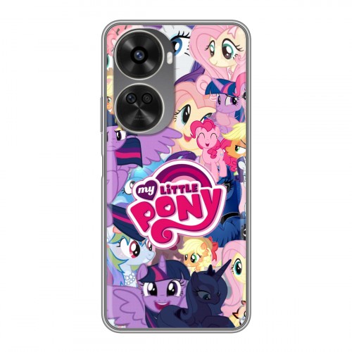 Дизайнерский силиконовый чехол для Huawei Nova 11 SE My little pony Дружба чудо