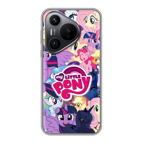 Дизайнерский силиконовый чехол для Huawei Pura 70 My little pony Дружба чудо
