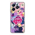 Дизайнерский силиконовый чехол для Realme C63 My little pony Дружба чудо