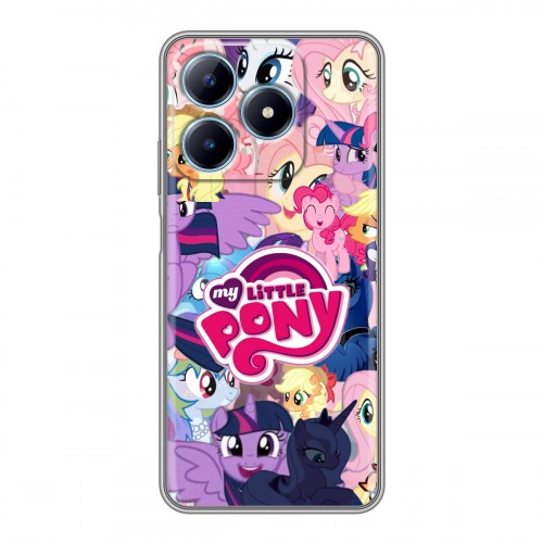 Дизайнерский силиконовый чехол для Realme C63 My little pony Дружба чудо