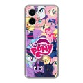 Дизайнерский силиконовый чехол для Vivo Y28 My little pony Дружба чудо