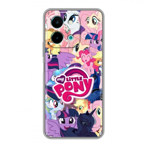 Дизайнерский силиконовый чехол для Vivo Y28 My little pony Дружба чудо