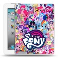 Дизайнерский пластиковый чехол для Ipad 2/3/4 My little pony Дружба чудо