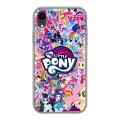 Дизайнерский силиконовый чехол для Iphone Xr My little pony Дружба чудо