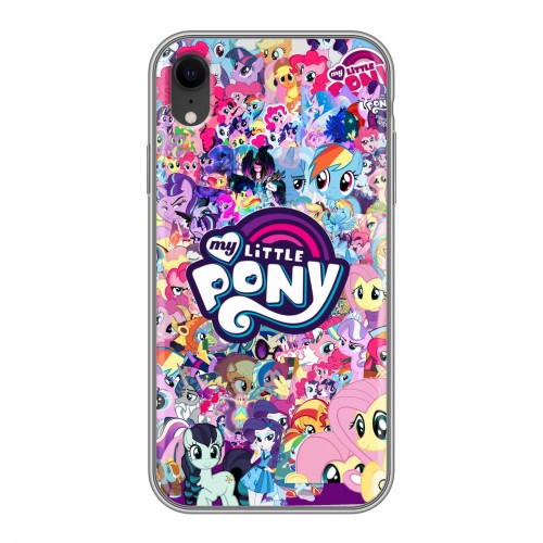 Дизайнерский силиконовый чехол для Iphone Xr My little pony Дружба чудо