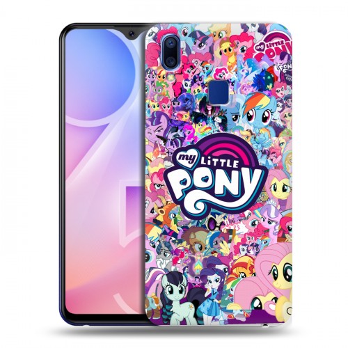 Дизайнерский пластиковый чехол для Vivo Y95 My little pony Дружба чудо
