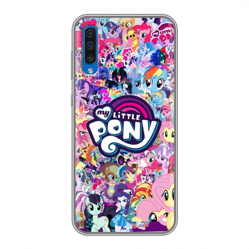 Дизайнерский силиконовый чехол для Samsung Galaxy A50 My little pony Дружба чудо