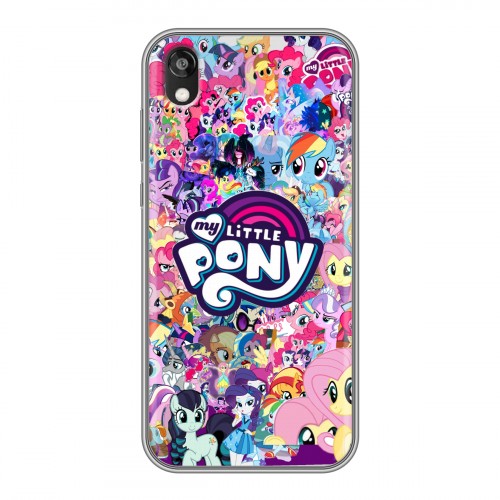 Дизайнерский силиконовый чехол для Huawei Honor 8s My little pony Дружба чудо