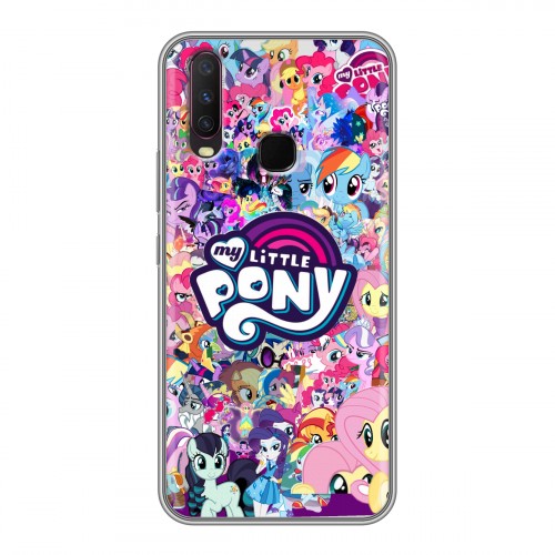 Дизайнерский силиконовый чехол для Vivo Y17 My little pony Дружба чудо
