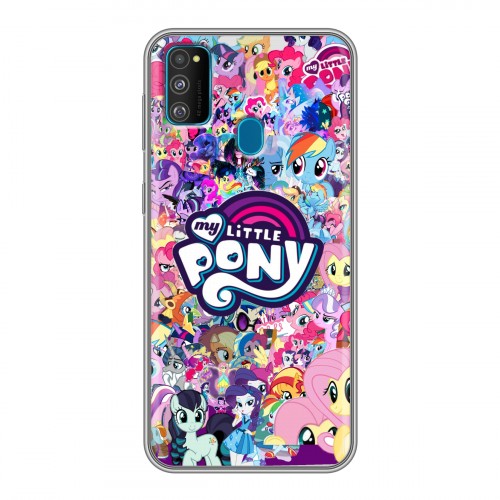 Дизайнерский силиконовый чехол для Samsung Galaxy M30s My little pony Дружба чудо