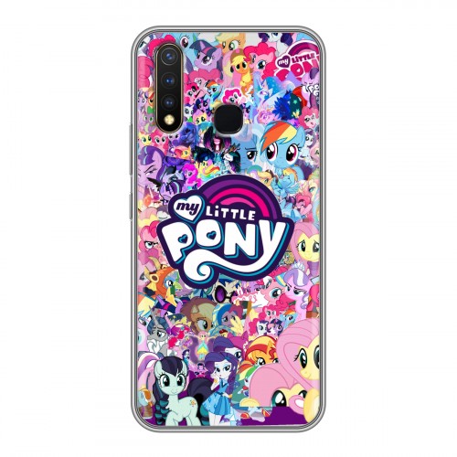 Дизайнерский силиконовый чехол для Vivo Y19 My little pony Дружба чудо