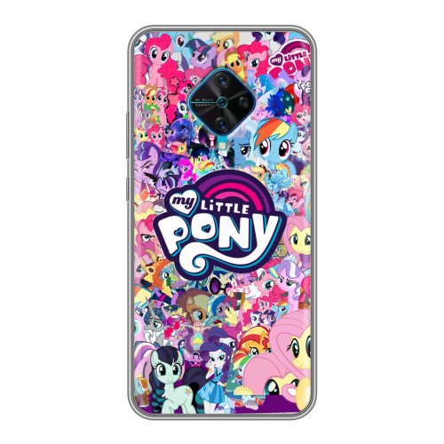 Дизайнерский силиконовый чехол для Vivo V17 My little pony Дружба чудо
