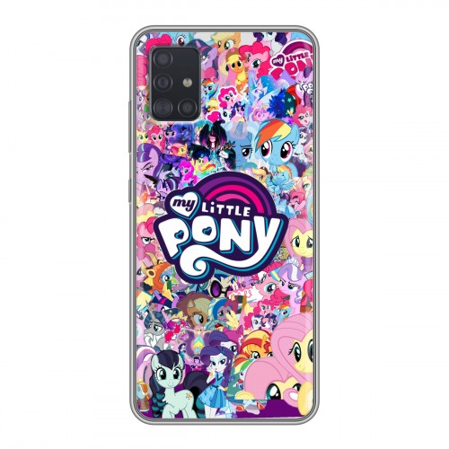 Дизайнерский силиконовый чехол для Samsung Galaxy A51 My little pony Дружба чудо