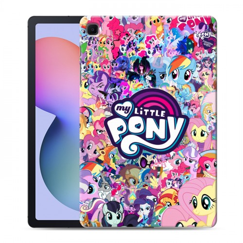 Дизайнерский силиконовый чехол для Samsung Galaxy Tab S6 Lite My little pony Дружба чудо