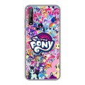 Дизайнерский силиконовый чехол для Huawei Y8p My little pony Дружба чудо