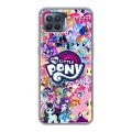 Дизайнерский силиконовый чехол для OPPO Reno4 Lite My little pony Дружба чудо