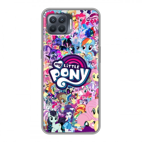 Дизайнерский силиконовый чехол для OPPO Reno4 Lite My little pony Дружба чудо