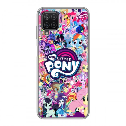 Дизайнерский силиконовый чехол для Samsung Galaxy A12 My little pony Дружба чудо