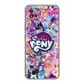 Дизайнерский силиконовый чехол для Realme C20 My little pony Дружба чудо