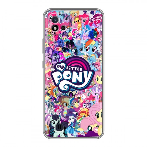 Дизайнерский силиконовый чехол для Realme C20 My little pony Дружба чудо