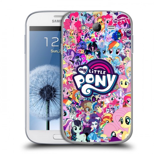 Дизайнерский пластиковый чехол для Samsung Galaxy Grand My little pony Дружба чудо