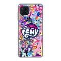 Дизайнерский силиконовый чехол для Samsung Galaxy A22 My little pony Дружба чудо