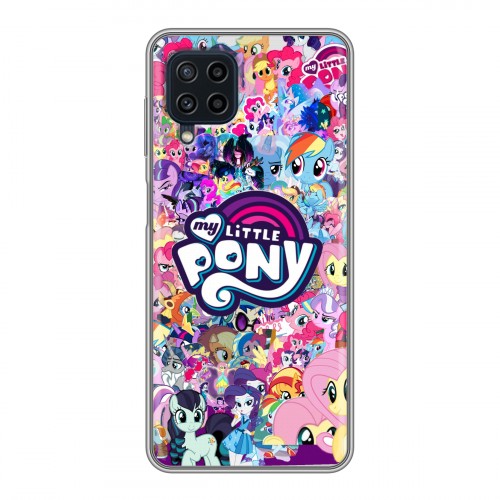 Дизайнерский силиконовый чехол для Samsung Galaxy A22 My little pony Дружба чудо