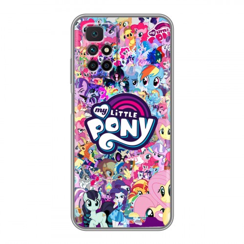 Дизайнерский силиконовый чехол для Xiaomi Redmi 10 My little pony Дружба чудо