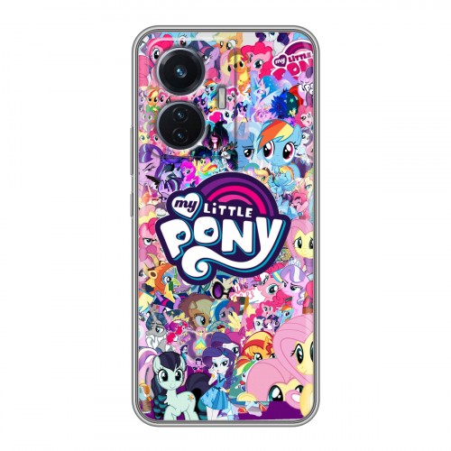 Дизайнерский силиконовый чехол для Vivo T1 My little pony Дружба чудо