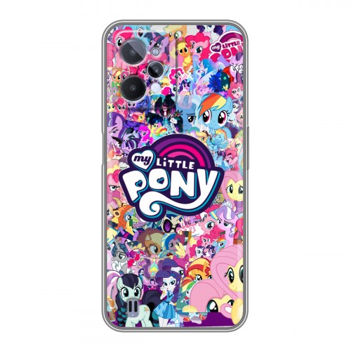 Дизайнерский силиконовый чехол для Realme C31 My little pony Дружба чудо