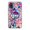 Дизайнерский силиконовый чехол для Itel A17 My little pony Дружба чудо