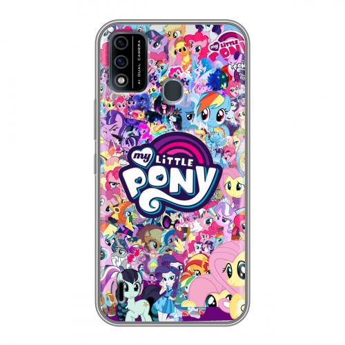 Дизайнерский силиконовый чехол для Itel A48 My little pony Дружба чудо