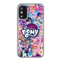 Дизайнерский силиконовый чехол для Itel A27 My little pony Дружба чудо