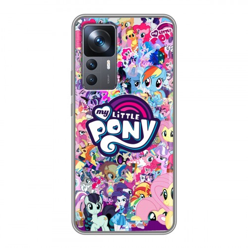 Дизайнерский силиконовый чехол для Xiaomi 12T My little pony Дружба чудо
