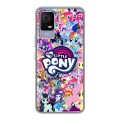 Дизайнерский пластиковый чехол для TCL 405 My little pony Дружба чудо