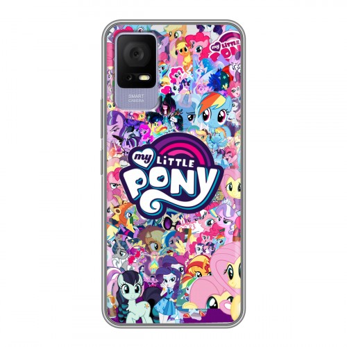 Дизайнерский пластиковый чехол для TCL 405 My little pony Дружба чудо