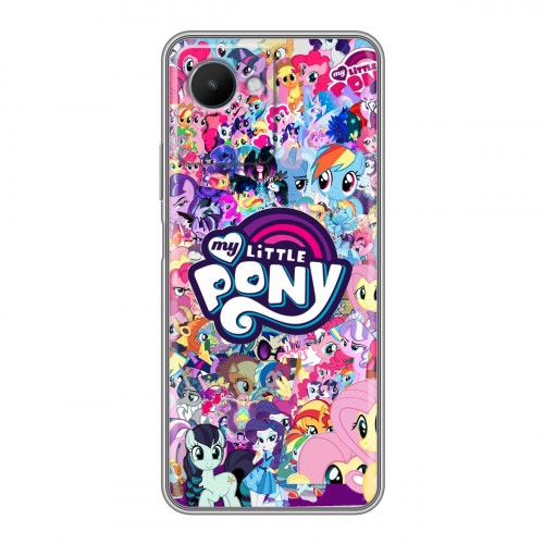 Дизайнерский силиконовый чехол для Realme C30s My little pony Дружба чудо