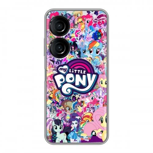 Дизайнерский силиконовый чехол для ASUS ZenFone 9 My little pony Дружба чудо