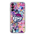 Дизайнерский пластиковый чехол для Samsung Galaxy A15 My little pony Дружба чудо